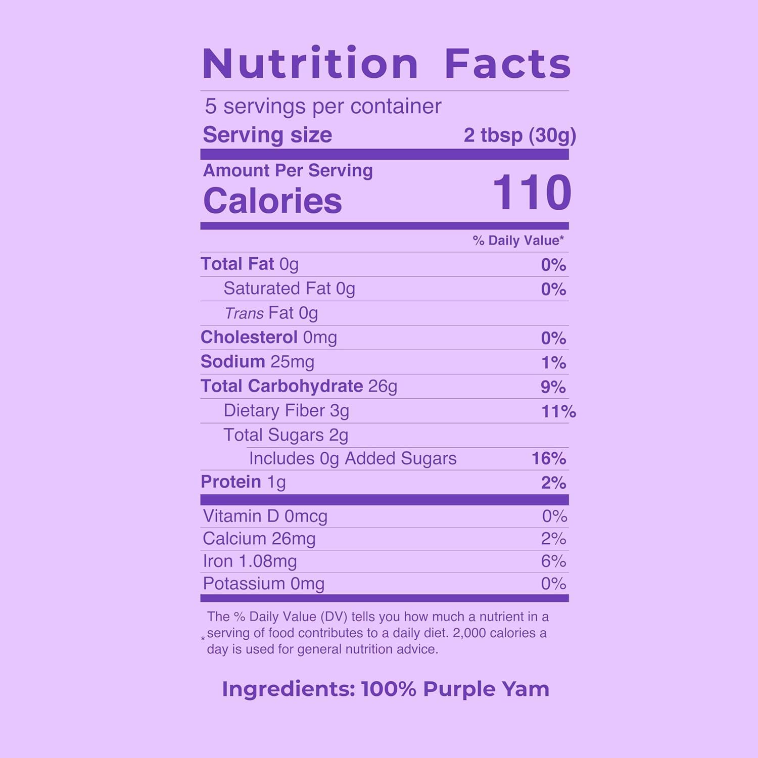 Jans Ube Powder for Baking, 5 oz | Holiday Gift for Dessert Enthusiasts