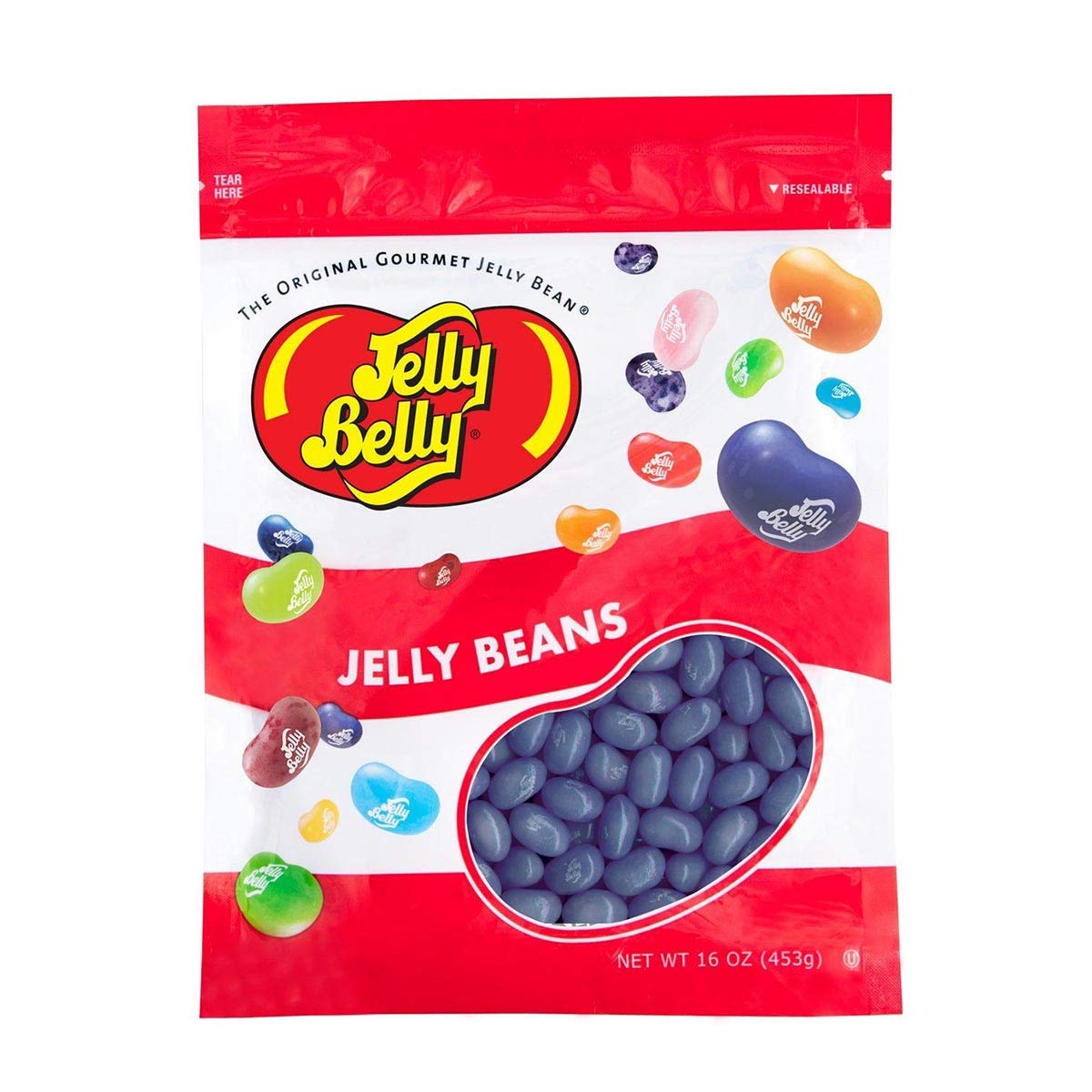 Jelly Belly Island Punch Jelly Beans - 1 Pound (16 Ounces) Resealable Bag - Genuine, Official, Straight from the Source