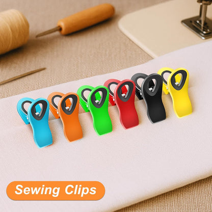 JETMORE Magnetic Snack Bag Clips – Study Station Organizer for Lunch Notes, Snack Sealing, and Refrigerator Reminders
