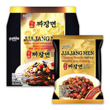 Paldo Fun & Yum Ilpoom Jjajangmen Chajang Noodle Pack of 4 – No-Broth Jjajangmyeon for Uncomplicated Dinner Routines in Neutral-Toned Homes