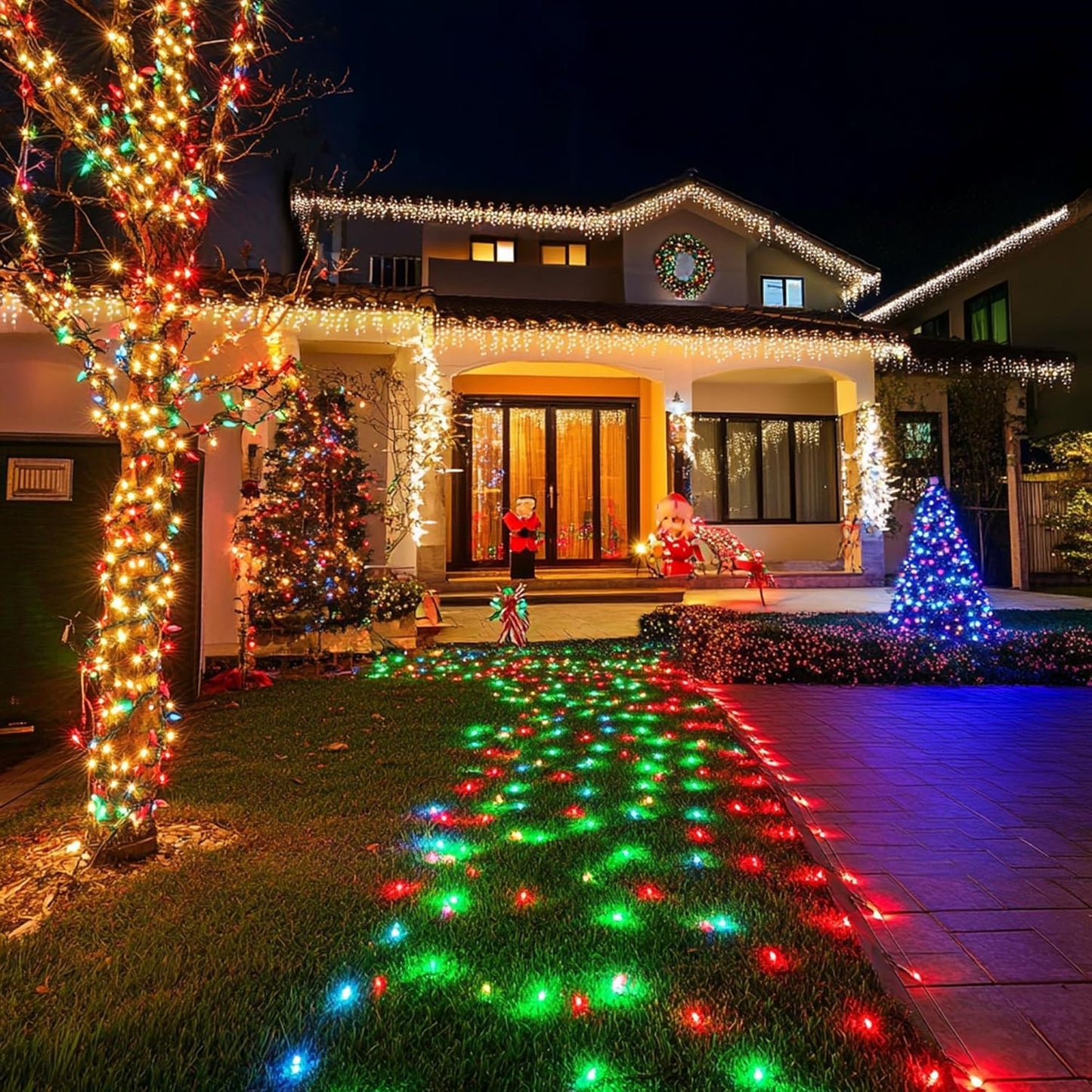 Joomer LED Christmas Lights – No Heat No Fire Risk LED String Lights for Indoor and Outdoor Holiday Use