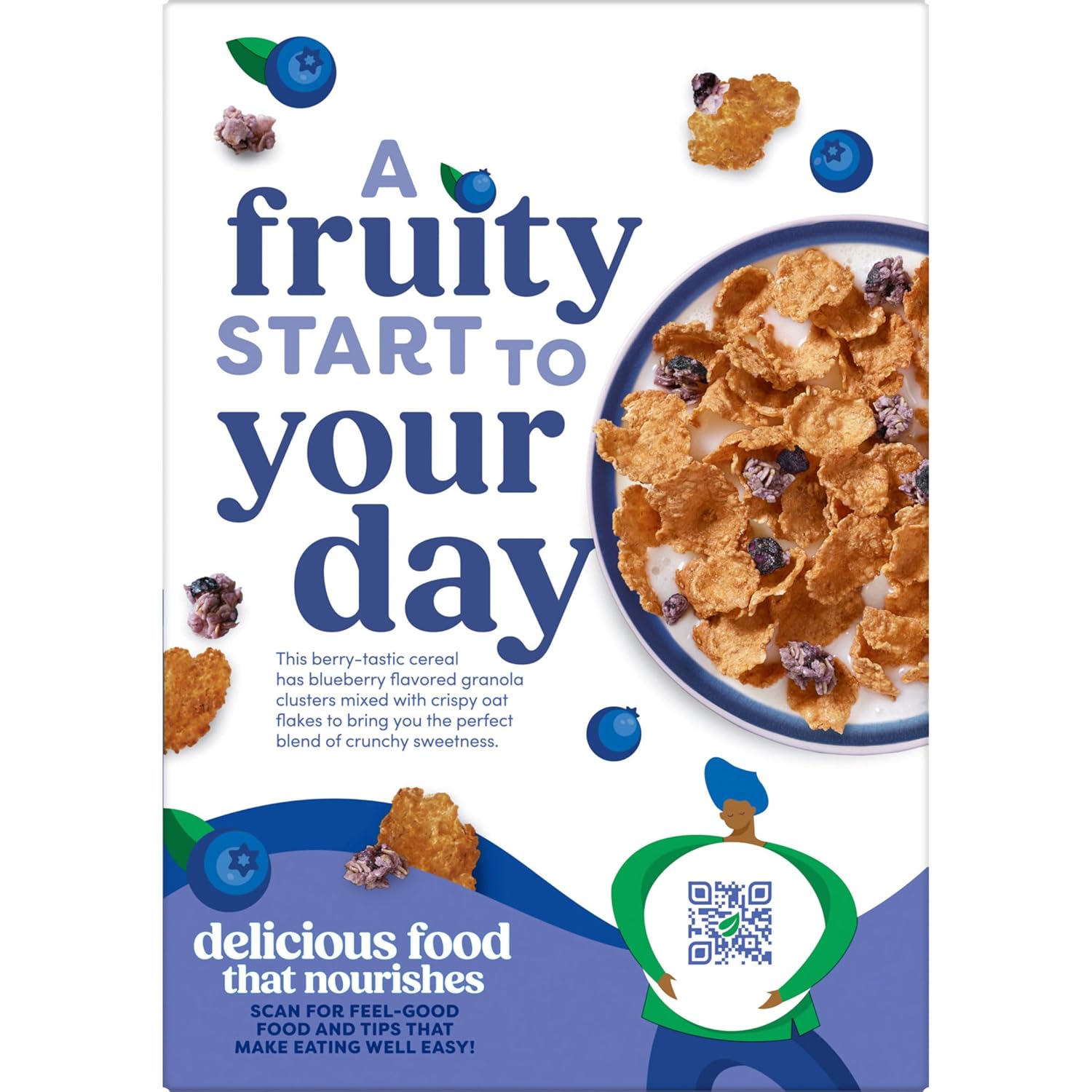Kashi Blueberry Granola Cereal – One Box for Kids and Adults, No Artificial Colors or Sweet Tooth Regrets