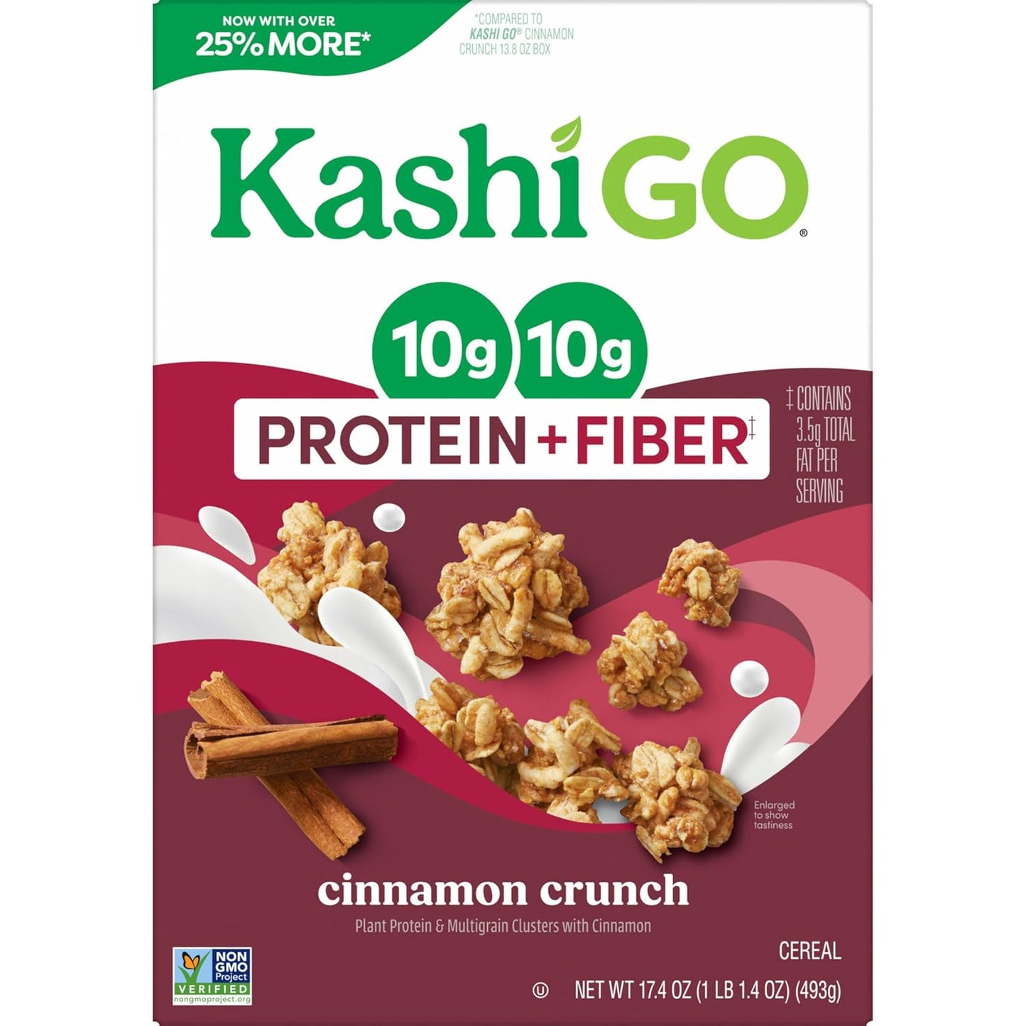 Kashi GO Plant Protein Cereal – Work-from-Home Pantry Essential for Sustained Focus and Morning Efficiency