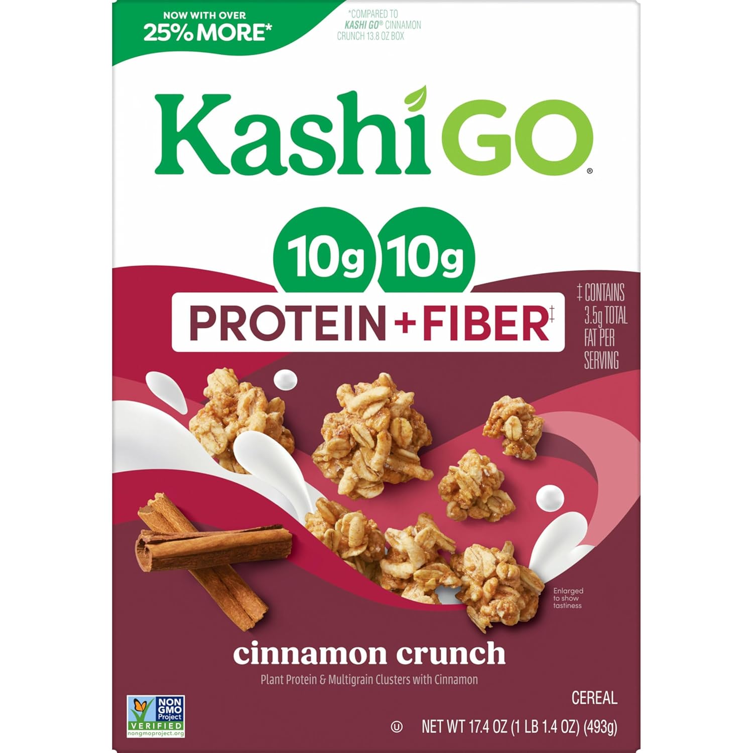 Kashi GO Plant Protein Cereal – Work-from-Home Pantry Essential for Sustained Focus and Morning Efficiency