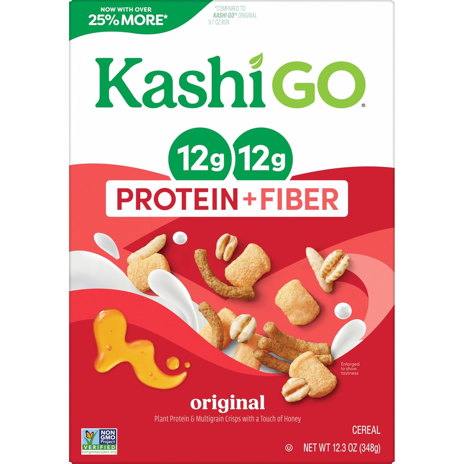 Kashi GO Protein Cereal – Kosher Pareve High-Fiber Cereal for Balanced Wellness Routines