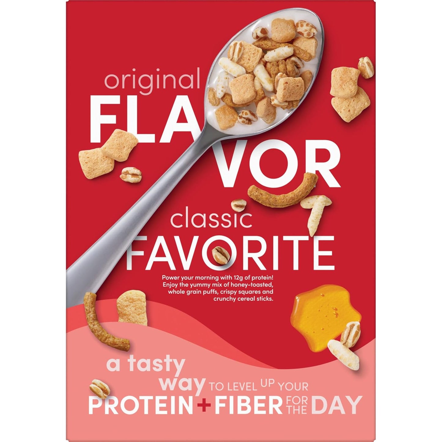 Kashi GO Protein Cereal – Kosher Pareve High-Fiber Cereal for Balanced Wellness Routines