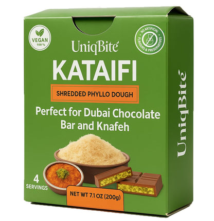 Kataifi Turkish Fillo Strands – Creative Birthday Gift for Bakers Obsessed with the Viral Dubai Chocolate Bar Trend
