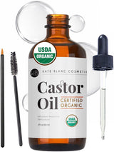 Kate Blanc Cosmetics Castor Oil Organic – Holiday Stocking Stuffer for the Wellness Minded Friend