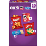 Cheez-It, Pringles & Rice Krispies Treats Grab-and-Go Snack Box – Sports Game, Airport Bag and Day-Trip Snack Pack, 30 Count