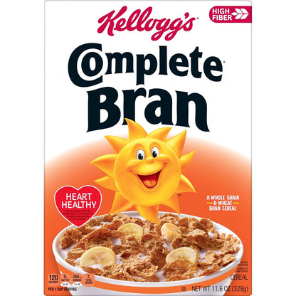 Kellogg's Frosted Bran Cereal – Sweet Frosted Bran Kids Love with the Fiber Parents Trust