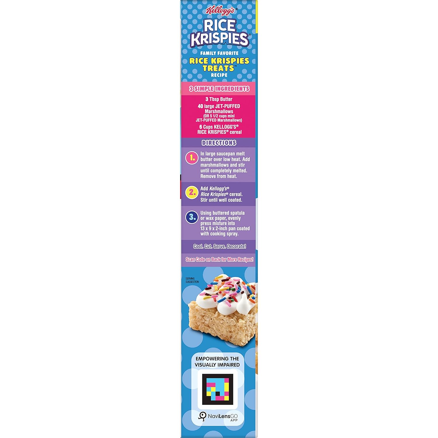 Kellogg's Rice Krispies Cereal – Thoughtful Holiday Gift Basket Staple for the Family on Your List, 24oz x 2