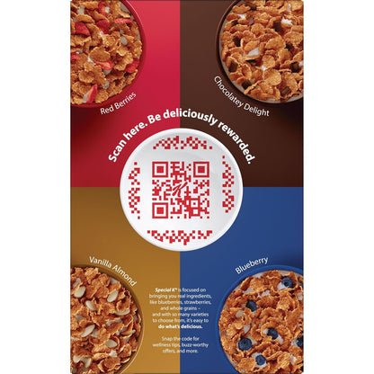Kellogg's Special K Low-Fat Cereal – Efficient Pantry Solution for Parents and Professionals, Ready-to-Eat Original Flavor