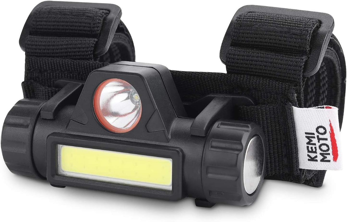 KEMIMOTO Rechargeable Roll Bar Safety Light for UTV Night Trails and Mobility Device Nighttime Sidewalk Use 1.5-2.0 in Clamp