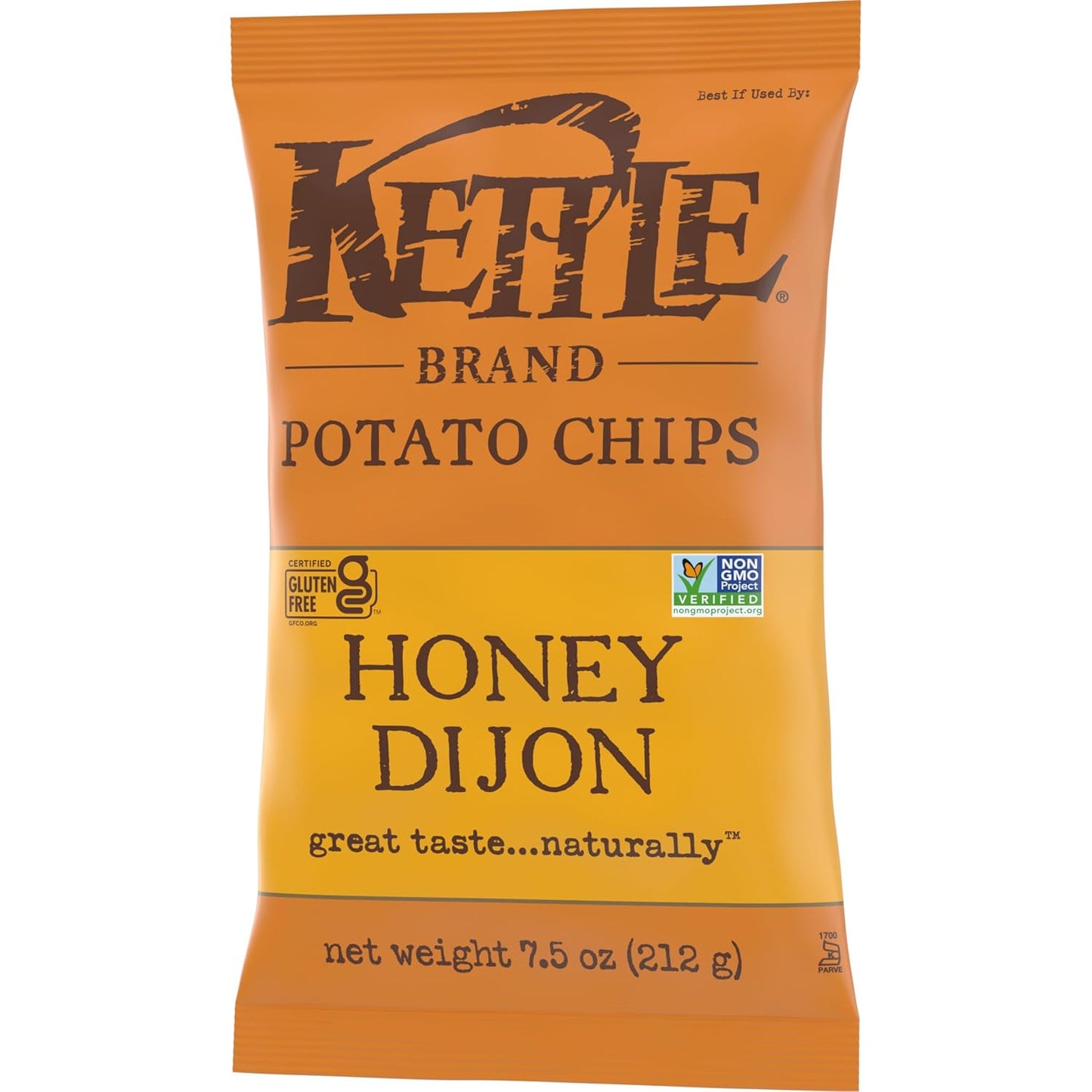 Kettle Brand Potato Chips Sea Salt Kettle Chips, 13 Oz – Better-for-You Snack for Movie Night Wind-Down