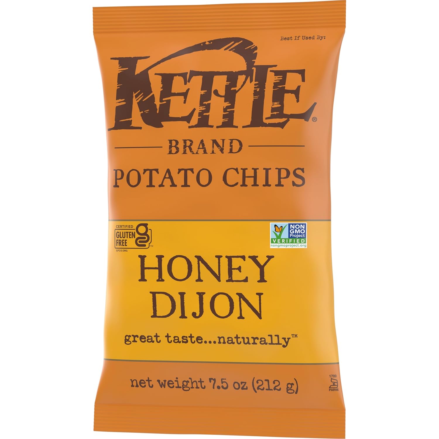 Kettle Brand Potato Chips Sea Salt Kettle Chips, 13 Oz – Better-for-You Snack for Movie Night Wind-Down