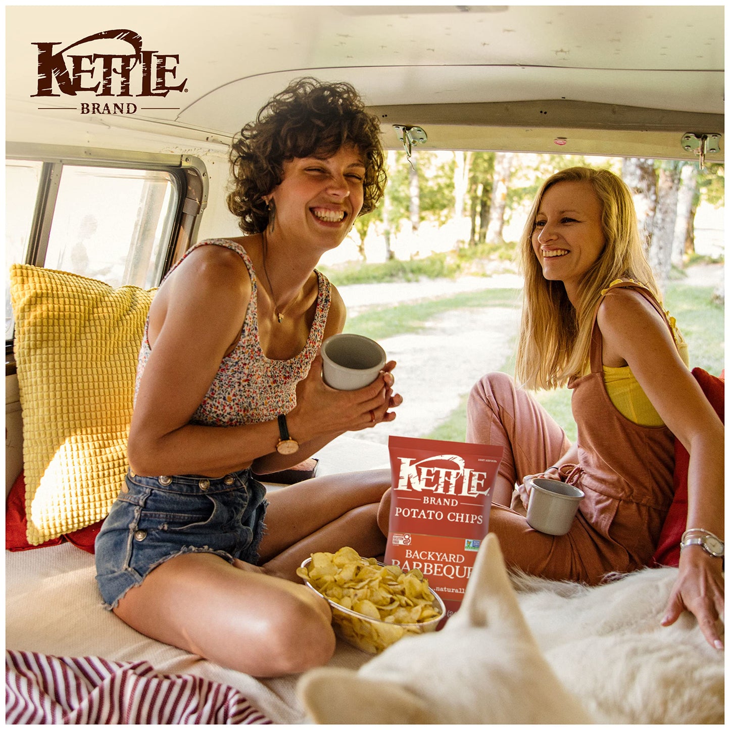 Kettle Brand Potato Chips Sea Salt Kettle Chips, 7.5 Oz – Gluten-Free Lunchbox Chips Kids Actually Eat