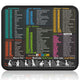Black(Multi-Software Shortcut Mouse Pad)