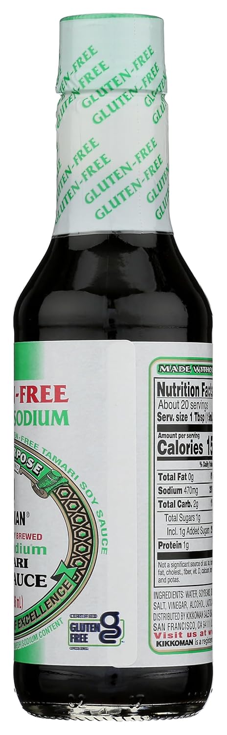 Kikkoman Tamari Gluten Free Soy Sauce – Self-Care Pantry Upgrade for Intuitive, Health-Focused Home Chefs