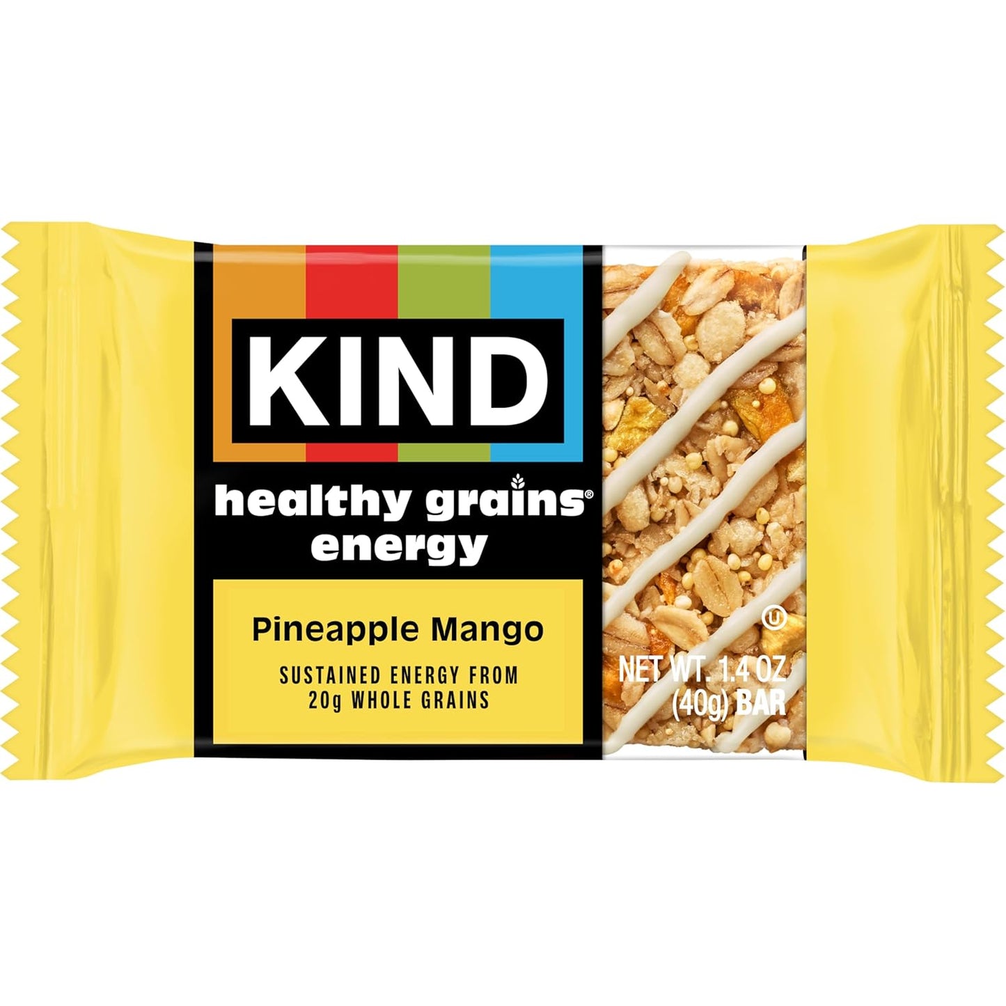 KIND Healthy Grains Energy Bars – Parent Approved After School Treat, 5g Fiber and 20g Whole Grains Per Bar