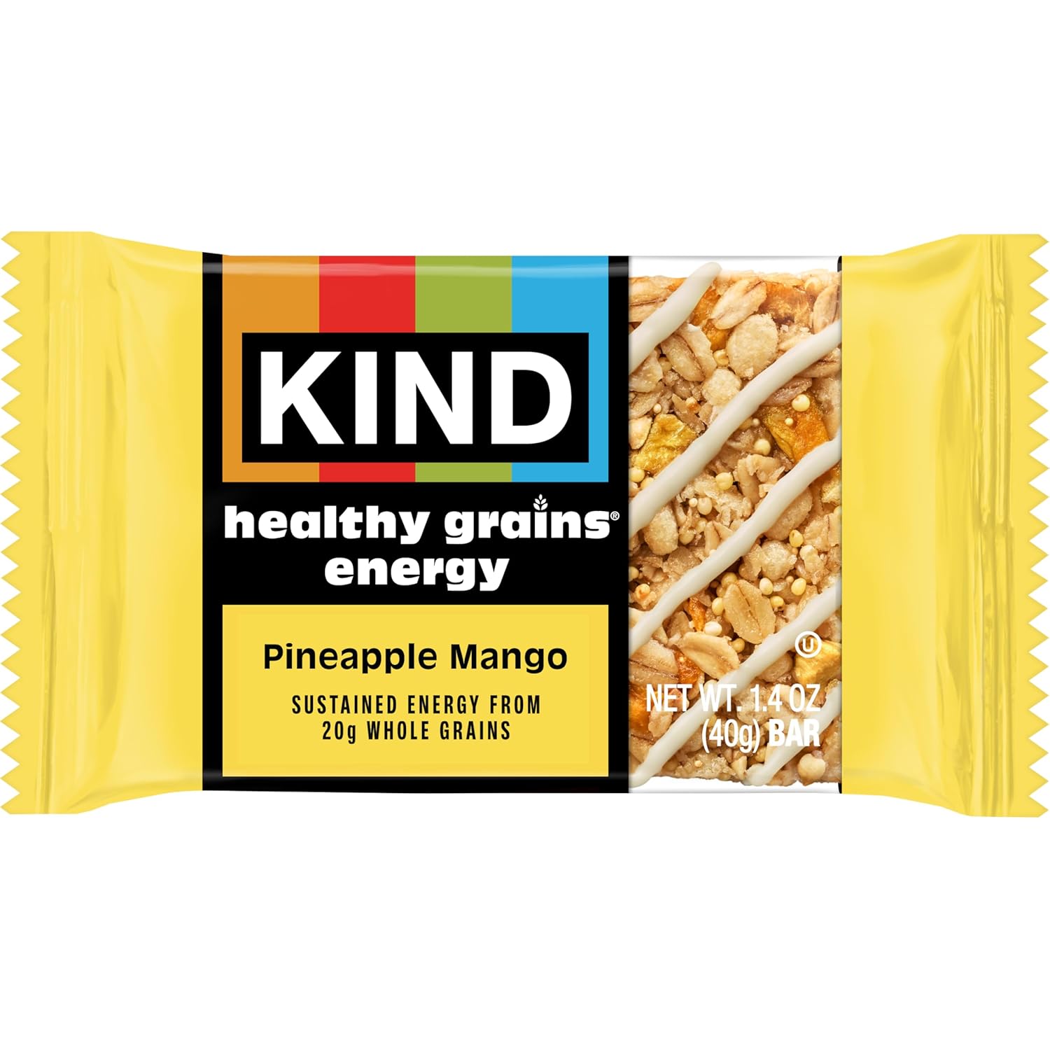 KIND Healthy Grains Energy Bars – Parent Approved After School Treat, 5g Fiber and 20g Whole Grains Per Bar