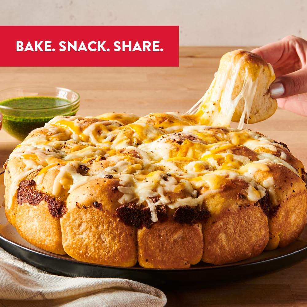 King Arthur Baking Company Pull-Apart Garlic Bread Mix Kit – Thoughtful Thank-You Present for Foodie Friends