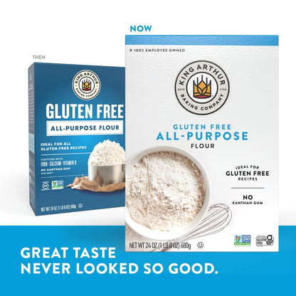 King Arthur GF All-Purpose Flour – School-Safe Baking Flour for Birthday Cakes and After-Snack Muffins