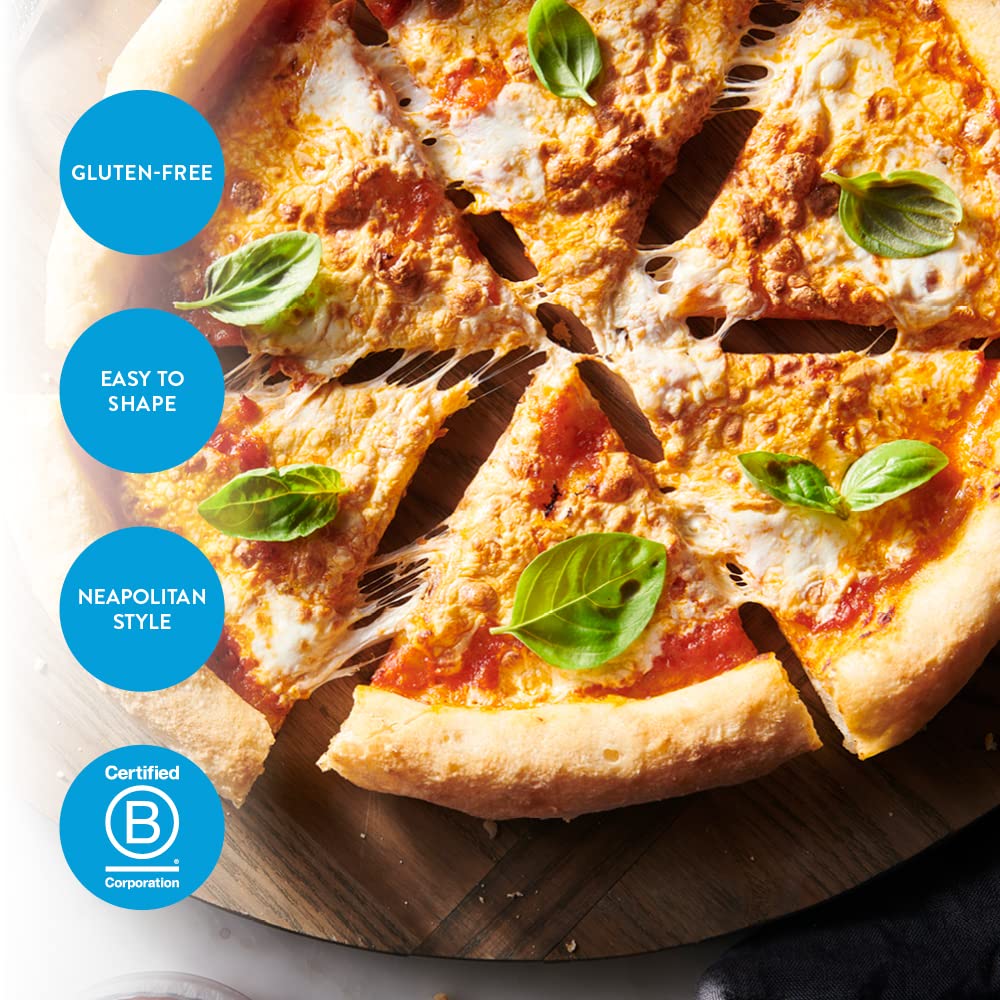 King Arthur Gluten Free Pizza Flour – Backyard Pizza Oven Favorite Producing Seven Crispy 10-Inch Pizzas Per Box