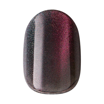 KISS imPRESS colorFX Before Hours Black Press-On Nails, Luxury Salon-Quality Chrome Finish, $70 Manicure Alternative