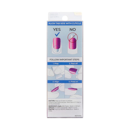 KISS imPRESS ColorFX Mani Kit – Holiday Stocking Stuffer and Self Care Gift for Women