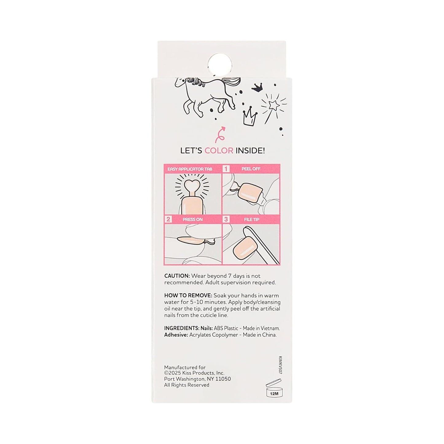 KISS imPRESS Mini Press On Nails – Chemical-Free Glue Free Manicure for Health Conscious Moms