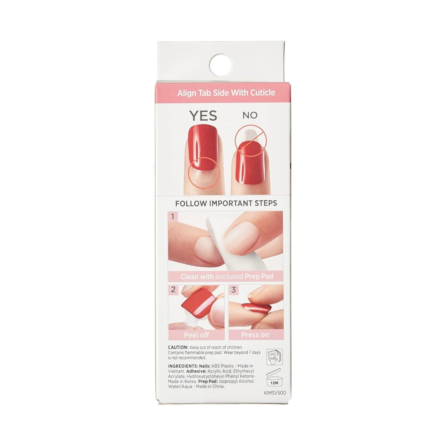 KISS imPRESS No Glue Mani – Less-Is-More Beauty for Minimalist Vanities, 30 Nail Kit