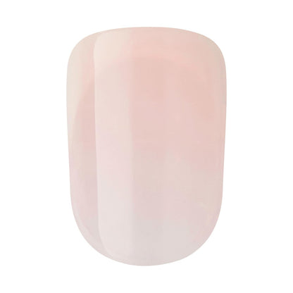 KISS imPRESS Peel and Press Nails French – Simple Squoval Manicure for the Clutter Free Vanity