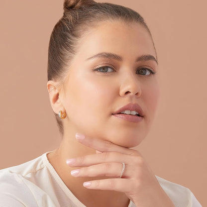 KISS imPRESS Press On Nails 'Instinct' – Five Minute Me Time Manicure for Wind Down Bath Routine, Pink Nude Squoval Short