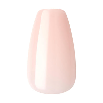 KISS imPRESS Serendipity Coffin Press Ons – Luxury-Inspired Medium Nails with PureFit Slim Profile, All-Inclusive Kit for a High-End Manicure Finish