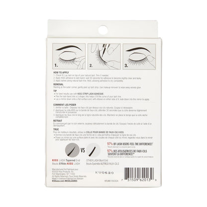 KISS 'Shy' Reusable Lash Clusters – Thoughtful Vegan Beauty Gift for the Makeup Lover in Your Life