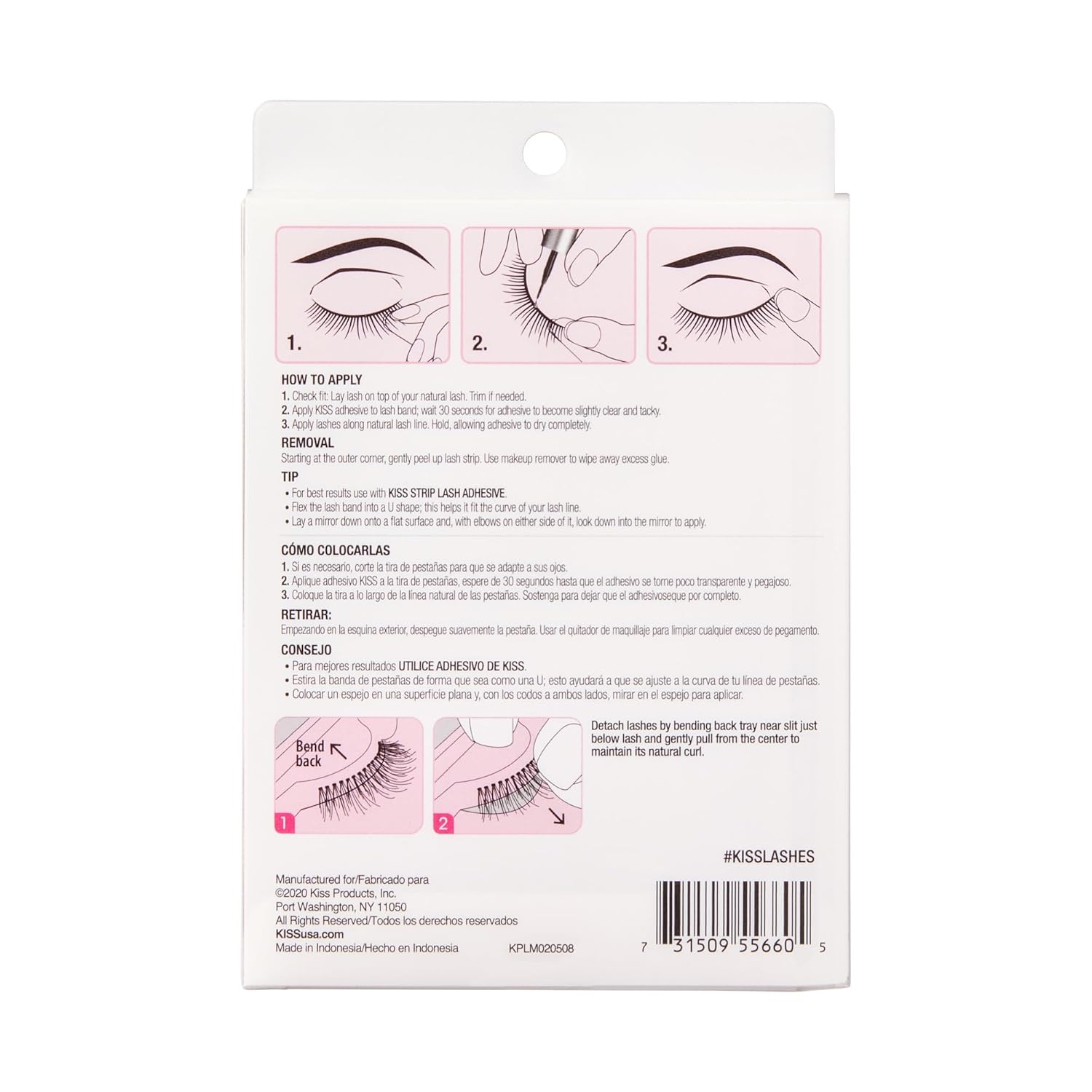 KISS So Wispy False Eyelashes – Undetectable Clear Band Lashes for a Barely-There, Intentional Look