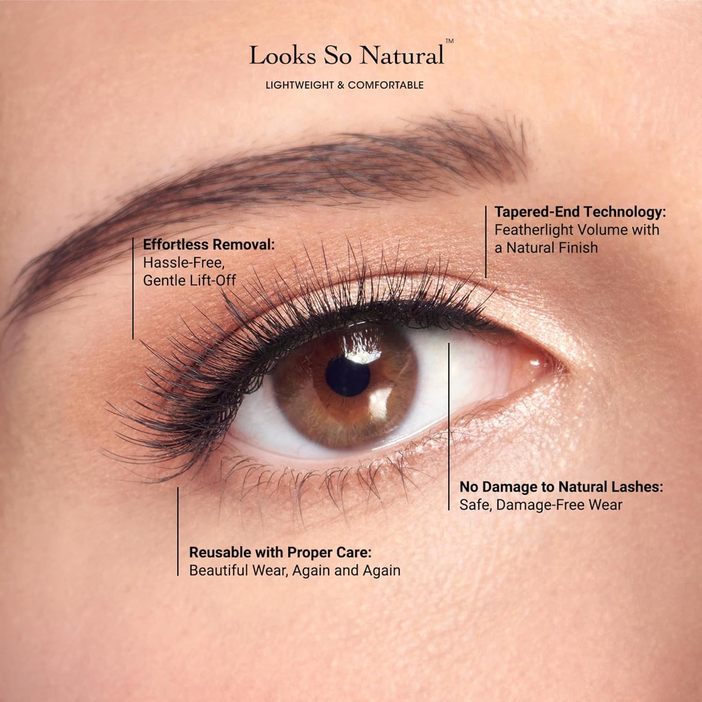 KISS So Wispy False Eyelashes – Undetectable Clear Band Lashes for a Barely-There, Intentional Look