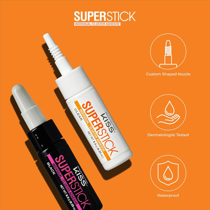 KISS SuperStick 7 Day Lash Adhesive — Birthday Gift for Her with Gentle Sensitive Formula