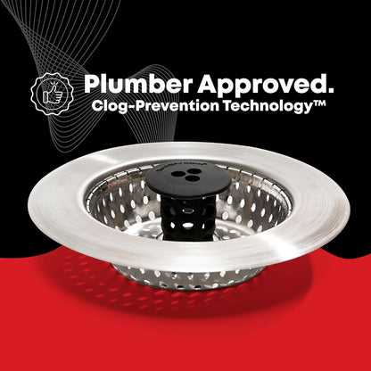 Kitchen SinkShroom Decorative Drain Strainer for Newly Renovated Kitchens and Open-Concept Homes