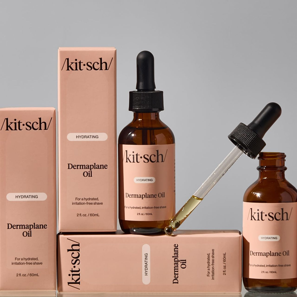 Kitsch Dermaplane Face Oil – Artisan Jojoba Blend for Refined Self-Care and Post-Shave Indulgence