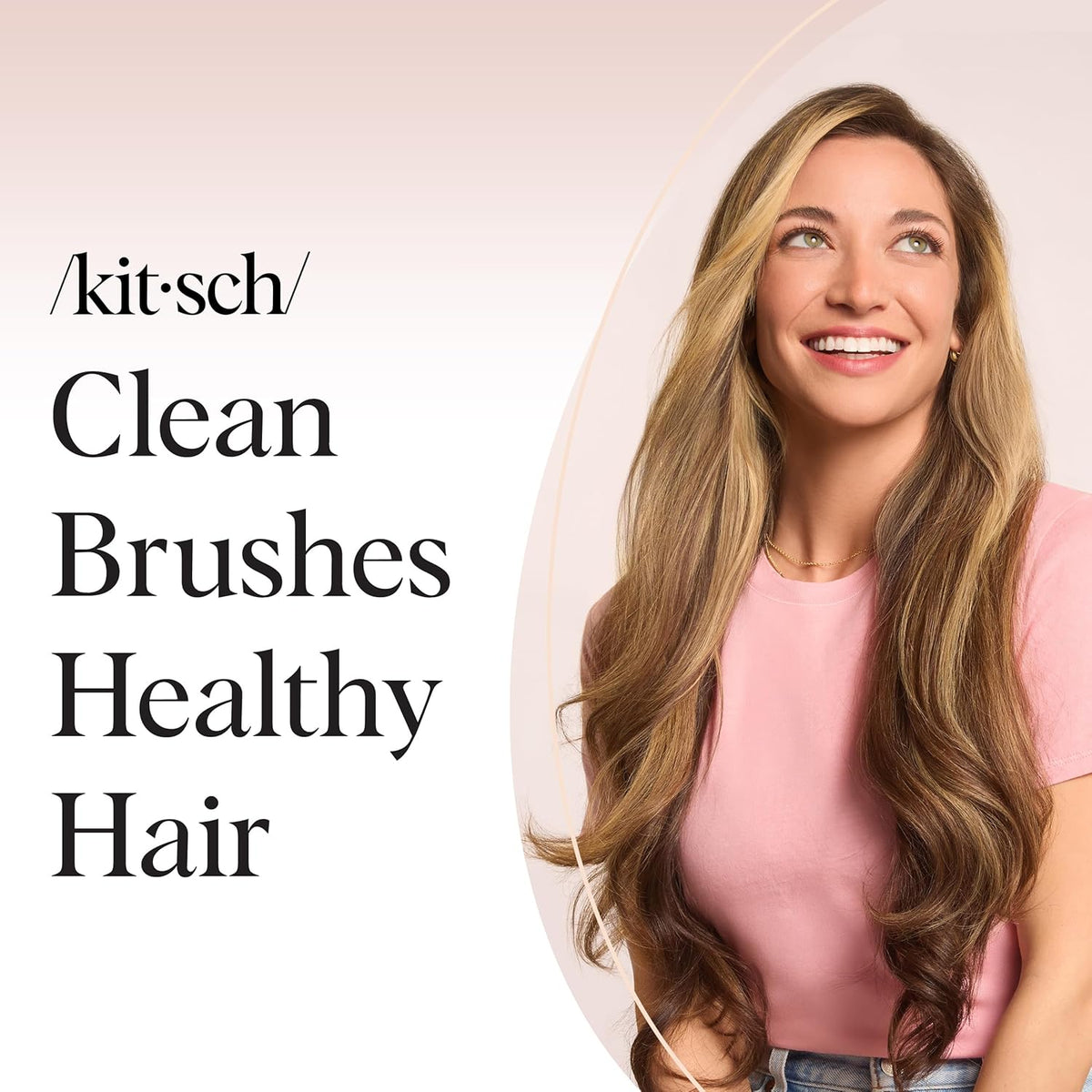 Kitsch Double-Sided Brush Cleaner – Practical Housewarming Present for Best Friend, Compact Hair Stylist Essential