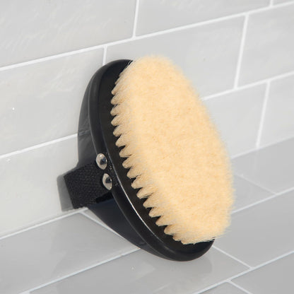 Kitsch Dry Brushing Body Brush for Lymphatic Drainage – Soft Exfoliating Brush for Mindful Wind-Down Bath Time