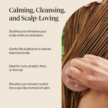 Kitsch Scalp Massager – Bedtime Wind-Down Accessory for Tension Relief and Restorative Scalp Care, Terracotta