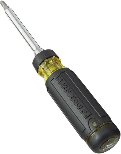 Klein Tools 15-in-1 Screwdriver – Streamlined Tool Belt Solution for the Minimalist Tradesperson
