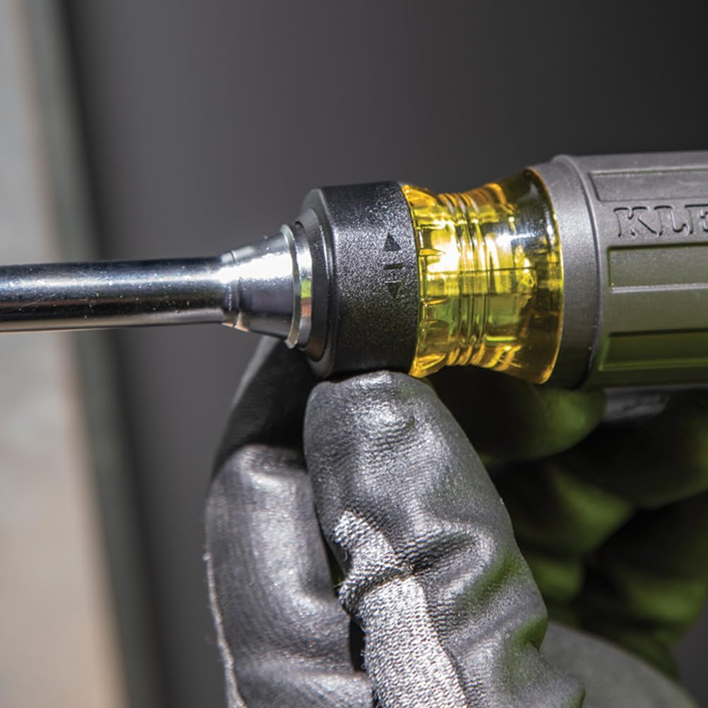 Klein Tools 15-in-1 Screwdriver – Streamlined Tool Belt Solution for the Minimalist Tradesperson