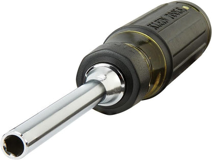 Klein Tools 15-in-1 Screwdriver – Streamlined Tool Belt Solution for the Minimalist Tradesperson