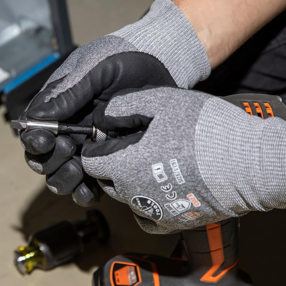 Klein Tools 32308 Compact Screwdriver – Streamline Your Workshop with One Tool, Eight Bits