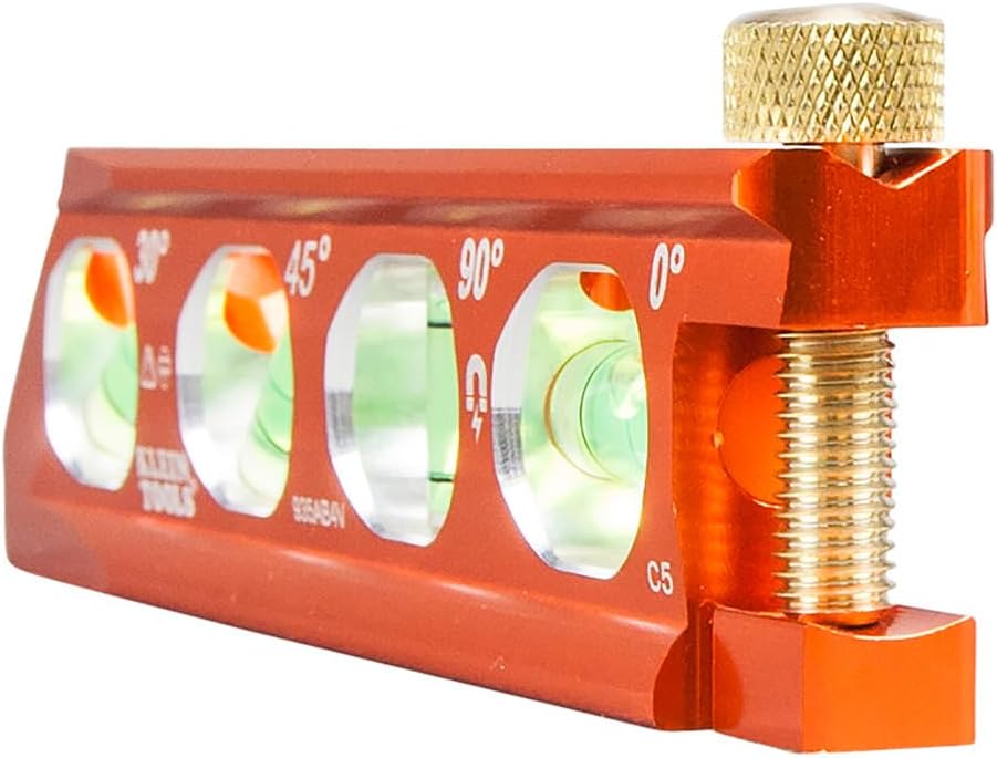 Klein Tools 935AB4V Conduit Level – Housewarming Gift for a New Homeowner Building Out the Garage Workshop