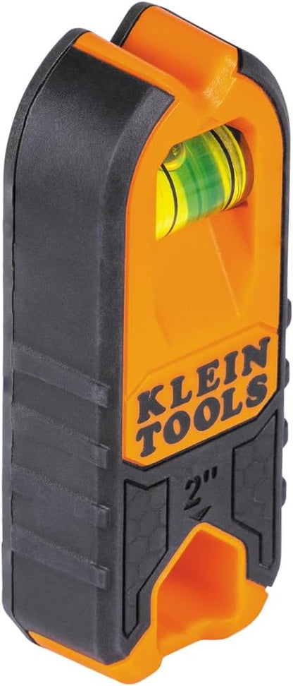 Klein Tools Compact Magnetic Stud Finder for Home Aesthetic Projects, Hang Clocks and Shelves with Marking Precision and Level