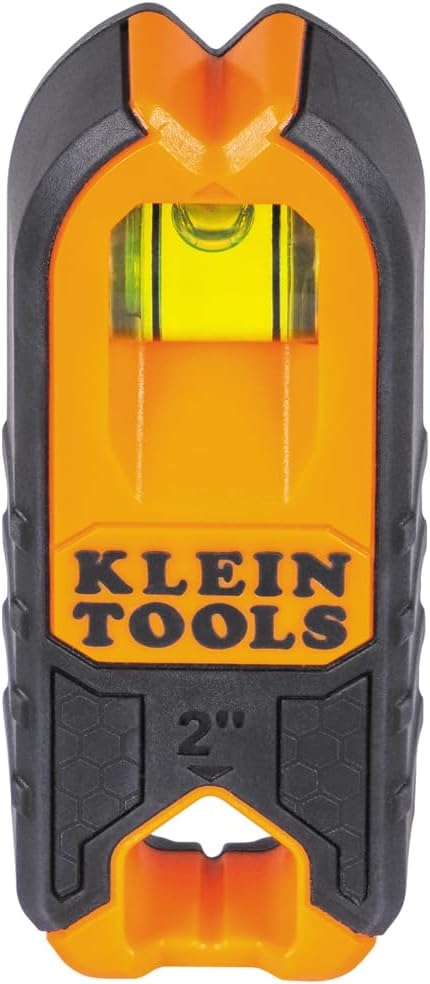Klein Tools Compact Magnetic Stud Finder for Home Aesthetic Projects, Hang Clocks and Shelves with Marking Precision and Level